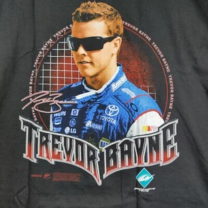 Chase Authentics Nascar Trevor Bayne T Shirt Size 2XL Black NOS - Picture 1 of 7
