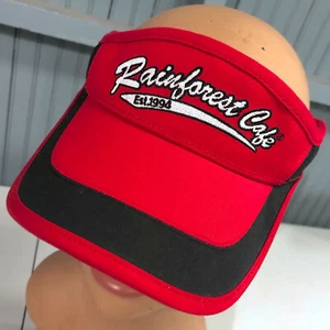 Rainforest Cafe Adjustable Visor Baseball Cap Hat - Picture 1 of 5