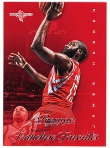James Harden 2013-14 Panini Prestige Franchise Favorites #11 Rockets