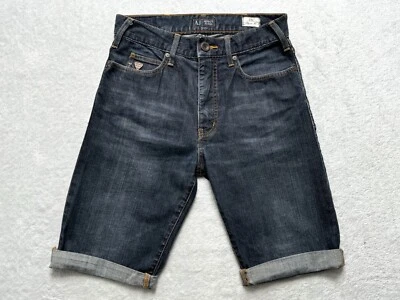Genuine Authentic Armani Denim J31 Regular Fit Shorts 28 Waist - Image 1 of 4