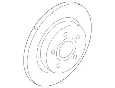 Genuine Ford C-Max Escape 2013-2018 Left Right Disc Brake Rotor CV6Z-2C026-C — 第 1/2 张图片