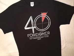 Foreigner 40th Aniversary Tour T Shirt Size Large NWOT - Picture 1 of 2