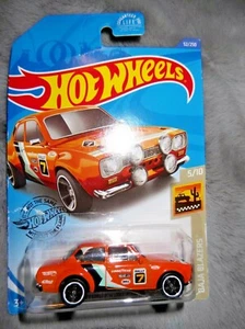 Hot Wheels '70 Ford Escort RS1600 2020 #52 Blazers 5/10 Orange + 1 Free Car - Picture 1 of 3