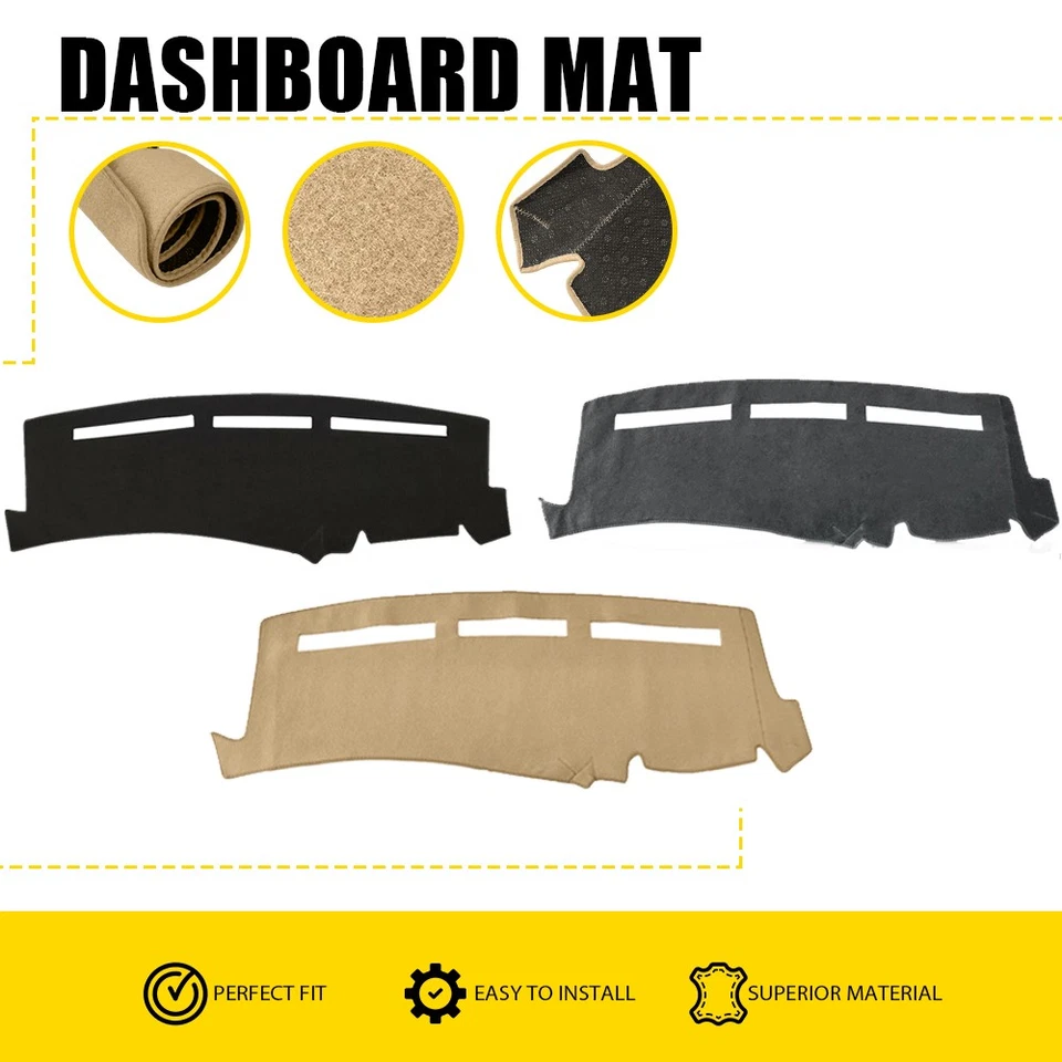 Cubierta beige alfombrilla interior tablero almohadilla para 2000 2001 2002 03-06 GMC Yukon Foto 1 de 4