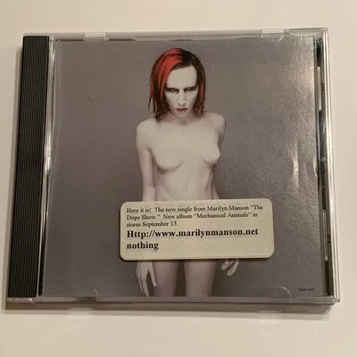 Marilyn Manson The Dope Show CD Single Promo Hype Sticker Foto 1 de 4