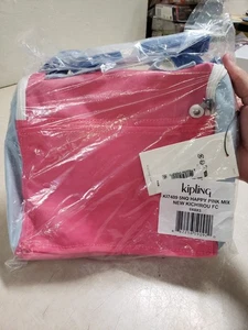 Kipling Kichirou Lunch Bag, Happy Pink Mix - Picture 1 of 6