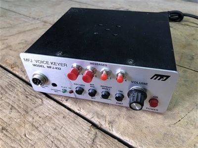 MFJ-432 Voice Keyer, Vintage MFJ Enterprises, Ham Radio Equipment - Image 1 of 4
