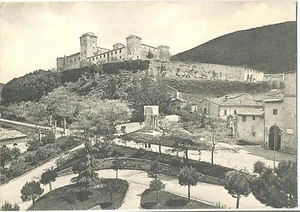 SPOLETO - PIAZZA CAMPELLO E ROCCA (PERUGIA) 1958 - Bild 1 von 1