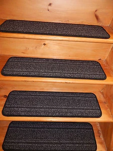 13 STUFEN Innen Treppe Laufflächen Treppe 9 Zoll x 30 Zoll Teppich weiche Unterlage - Bild 1 von 5