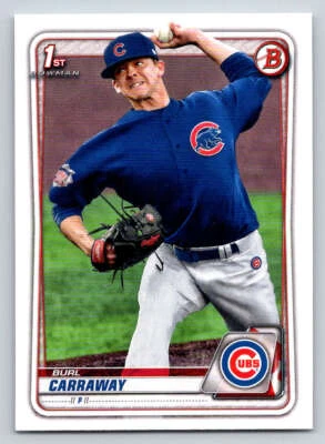 2020 Bowman Draft 1st Edition #BD25 Burl Carraway (ref 214795) - Image 1 of 2