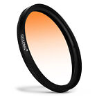 Filtro gradiente colore Arancione 62mm per Olympus 17mm 1.2 ED Pro