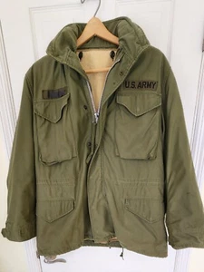 Vintage ARMY M65 Field Jacket with Liner & Hood Vietnam Era Excellent Condition - Picture 1 of 12
