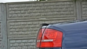 Spoiler Wing Extension Maxton Design Gloss Black Abs For Audi A8 D3 - Picture 1 of 4