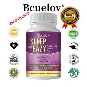 Advanced Sleep Aid 100 Mg 30/60/120 Schlafpflanzenkapseln - Bild 1 von 12