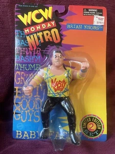 Brian Knobs Monday Night Nitro Limited Edition Action Figure Set 2 - Picture 1 of 2