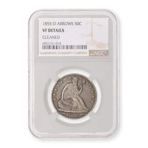 US 50 Cent 1855O NGC VF-20 - Picture 1 of 4