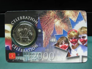 Celebration Canadian Quarter 2000 ($0,25) **Sellado** - Imagen 1 de 2