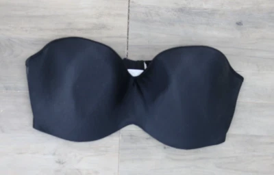 Sujetador Sweet Nothings Talla 40DD Acolchado Sin Aros Sin Tirantes Negro Foto 1 de 4