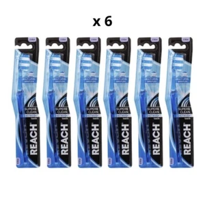 6 x Reach Between Toothbrush FIRM *Colour Will Vary - Picture 1 of 1