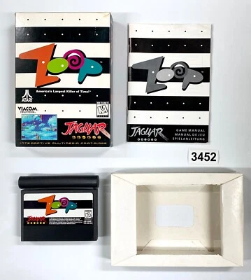 ZOOP  - Atari Jaguar 64 Bit - 1994 - Viacom Games - CIB - Image 1 of 4