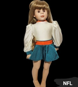 NFL Cheerleaders 19" Doll From Americas's Sweethearts Miami Dolphins RARE - Picture 1 of 12