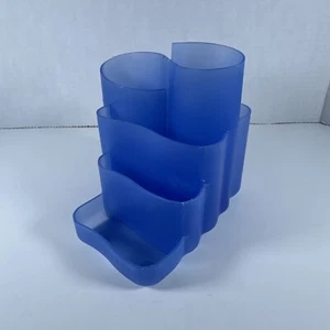 Organizador Estándar Accesorios Tenex Vintage EE. UU. 6 Compartimentos Plástico Azul - Imagen 1 de 8