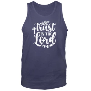 Trust in the Lord Christian Religious God Bible Church Jesus Christ Tank Top - Bild 1 von 8