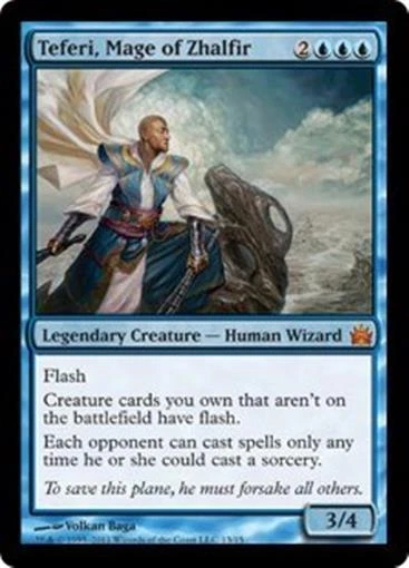 MTG - TEFERI, MAGE OF ZHALFIR - From the Vault: Legends (M) - Image 1 of 1