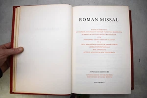 The Roman Missal Book by Benziger Bros, 1964 (CU948) chalice co. - Picture 1 of 18