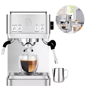 Máquinas de café espresso de 20 bares con espumador de leche, un regalo para los entusiastas del café - Imagen 1 de 8