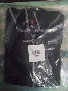 Hanes Little Girls’ Slub Jersey Full Zip Jacket, Size Large - Picture 1 of 4