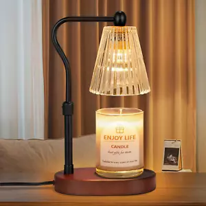 Candle Warmer Lamp with Timer Dimmer Adjustable Height,Mothers Day Gifts,Electri - Picture 1 of 12