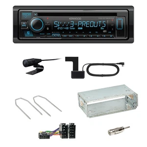 Kenwood KDC-BT950DAB Bluetooth Digitalradio CD Einbauset für Peugeot 206 206 CC - Bild 1 von 1