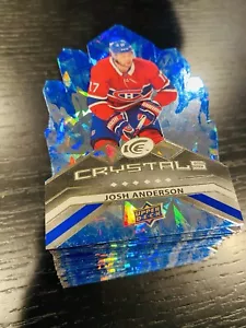 2021-22 UD Ice Crystals Complete Set Of 65 - ALL ROOKIES tough set to build! - Picture 1 of 1