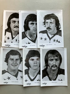 Washington Capitals 12 (5 x 7 Photo's) Atkinson-R. low-M. Marson-B. Mikkelson + - Picture 1 of 2