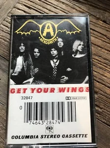 Aerosmith Get Your Wings Cassette 1974 CBS - Picture 1 of 3