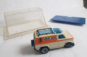 vintage 1977 Ideal TCR Van - Atic Jam Slot Less Car in box - Afbeelding 1 van 5