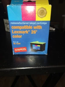 Compatible Lexmark 26/27 Color Ink Cartridge by Staples SIL-R20C - Picture 1 of 4