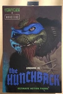 LEONARDO as THE HUNCHBACK TMNT Universal Monsters 7" Figure Neca MINT 2022 - Picture 1 of 5