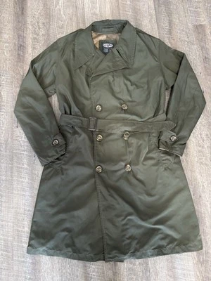 Cockpit USA Military Army Fishtail Parka Jacket Size L Green - Image 1 of 4