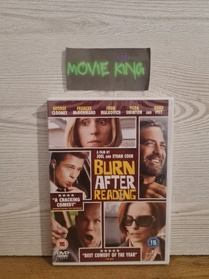 Burn After Reading (DVD, 2008) [NEW & SEALED] Brad Pitt George Clooney [R2] [UK] - Image 1 of 4