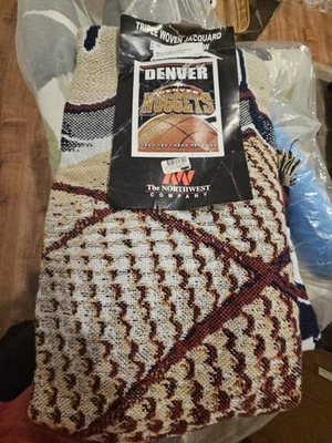 Denver Nuggets Northwest Company Manta Triple Tejida 48x60 Nueva Foto 1 de 2