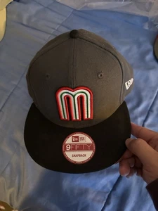 New Era Mexico World Baseball Classic Mexico Flag Patch 9FIFTY grau Mütze - Bild 1 von 4