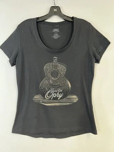 Vintage Grand Ole Opry women's graphic tee red bejeweled lettering size M - Picture 1 of 7