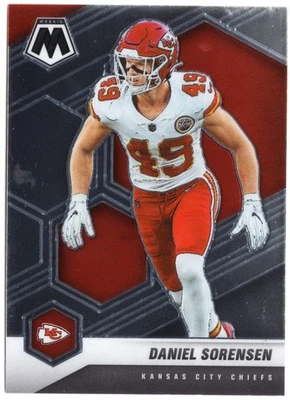 2021 Panini Mosaic - Daniel Sorensen #7 KANSAS CITY CHIEFS - Image 1 of 2