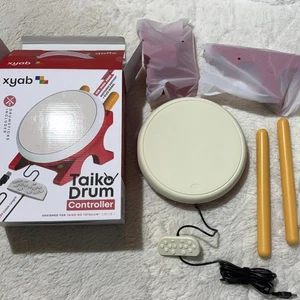 Nintendo Switch Xyab TAIKO NO TATSUJIN Drum & BACHI Controller Set - Picture 1 of 10