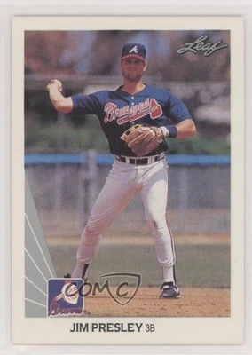 1990 Leaf Jim Presley #277 - Image 1 of 2