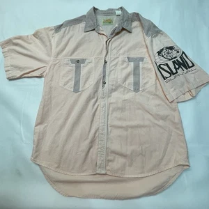 Camisa Canaria Abotonada Manga Corta Isla Supervivencia Talla M - Imagen 1 de 17