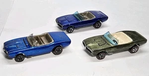 Hot Wheels Redline Custom Firebird Olivblau 3 Stück Vintage - Bild 1 von 11