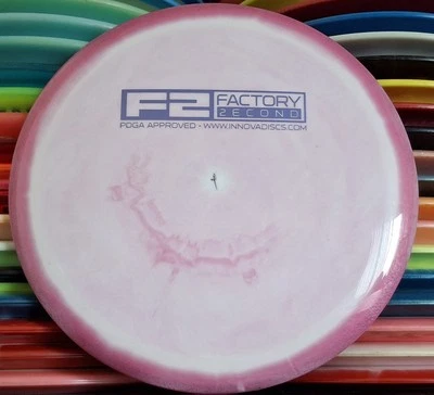 Innova F2 Halo Star Sidewinder 173 Pink Mild Pop Very Flat Underside Of Wing Rim - Image 1 of 3